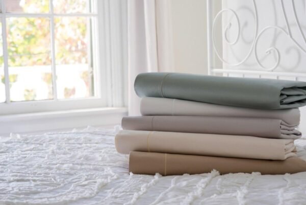 Magnolia Organics Estate Collection Sheet Set - Queen, Natural - Image 2