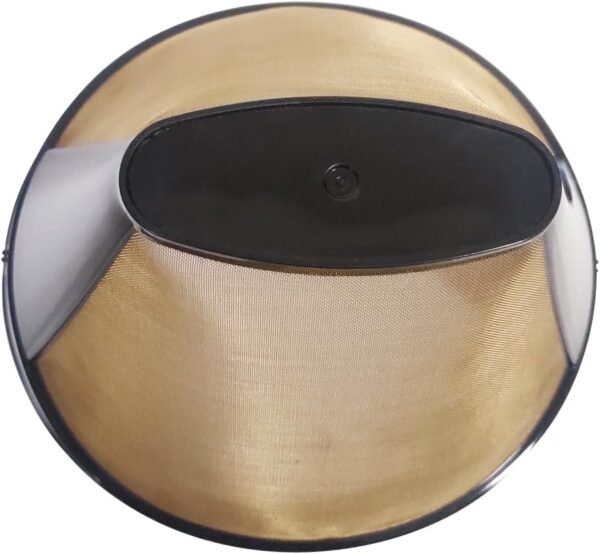 2Pcs Reusable Coffee Filter Basket, No.4 Cone Coffee Maker Filters, for Ninja and Cuisinart Coffee Maker Machines Brewers Filter Replacement - Image 8