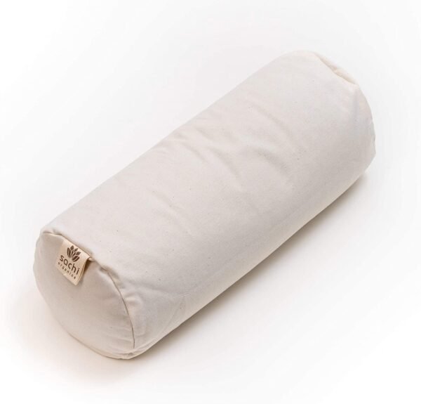 Sachi Organics Millet Neck Cylinder Pillow, 6x14 - Image 4