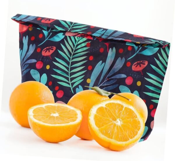 Beeswax Wrap Beeswax Food Container Cotton Produce Bag Reusable Sandwich Bag Dishwasher Safe Bees Wax Food Storage Kitchen Storage Bag Reusable Sandwich Bags Natural Beeswax - Image 4