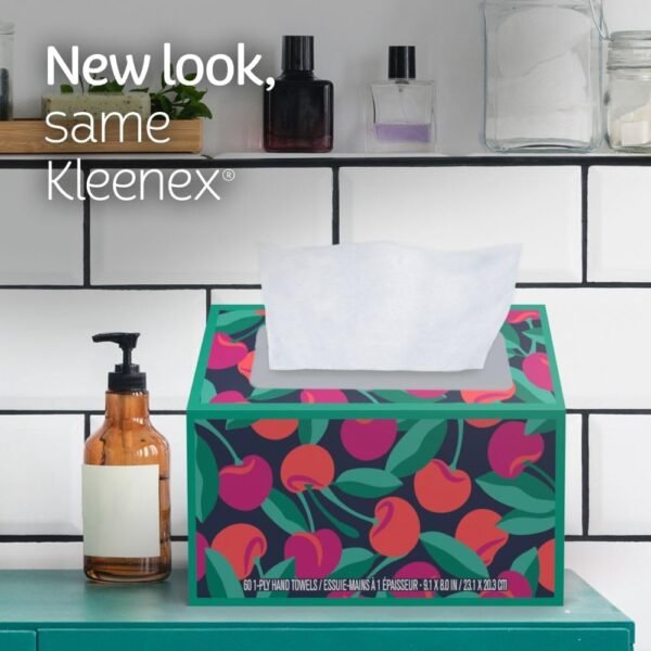 Kleenex Disposable Paper Hand Towels, 6 Boxes, 60 Tissues per Box (360 Total Tissues), Packaging May Vary - Image 6