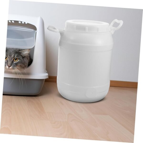 Trash Bin Kitchen Automatic Indoor Garbage Can Garbage Can with Lid Indoor Composter Food Garbage Bin Jar Compost Pail Kitchen Composting Bin Fermenting Bins Container Plastic - Image 2