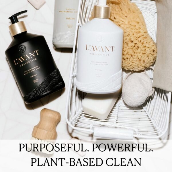 L'AVANT Collective Dish Scrubber | Plastic-Free, Bamboo | Eco-Friendly Alternative to Plastic Brushes | Ergonomic Design - Image 5