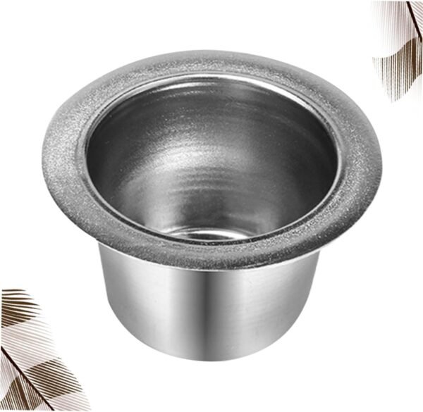 Reusable Coffee Capsule Espresso Capsule Stainless Steel Coffee Capsule Coffee Filter Cup Coffee Maker Silver - Image 4