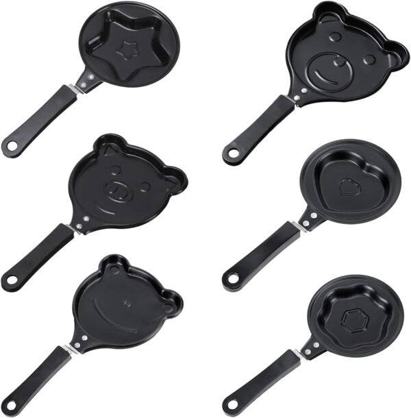 Small Eggs Frying Pot Kitchen Tool Eggs Frying Pan Iron Frying Cookware For Making Omelettes Sandwiches - Image 6