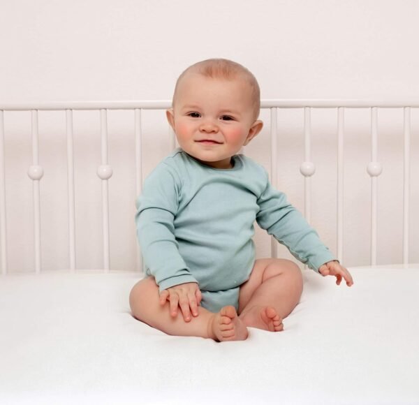 Crib Fitted Sheet by Pure Bamboo - Genuine 100% Organic Viscose Derived from Bamboo, Luxuriously Soft, Ultimate Cooling, Fits Standard Size Crib Mattress (Ivory) - Image 5
