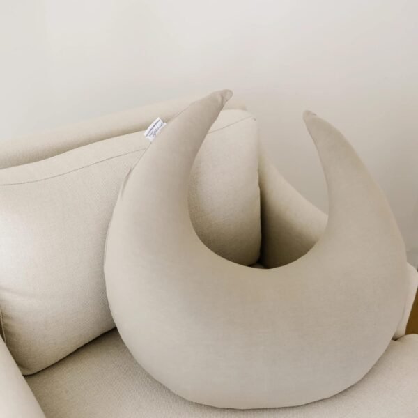 Snuggle Me Organic | Feeding Support Cover | Nursing, Bottle Feeding and Bonding Support | Organic Cotton | Birch - Image 3