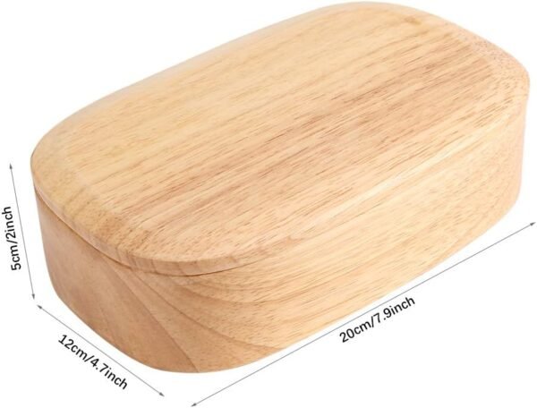 Wood Bento Box, Adult Lunch box Women & Men Lunch Containers Japanese Bento Lunch Box for Working Picnic Outdoor - Image 4