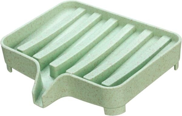 Eco-Friendly soap Box, soap Box with Sink, Bathroom soap Holder (Color : Pink) - Image 3