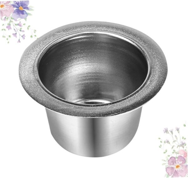 Reusable Coffee Capsule Espresso Capsule Stainless Steel Coffee Capsule Coffee Filter Cup Coffee Maker Silver - Image 3