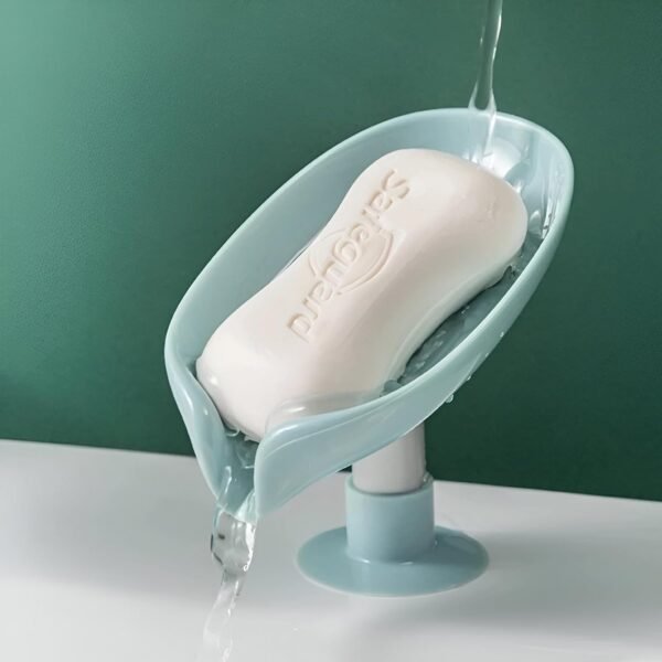 Self-Draining Soap Dish Holder with Suction Cup – Anti-Slip, Easy Clean Soap Holder for Shower, Bathroom & Kitchen Sink - Image 8