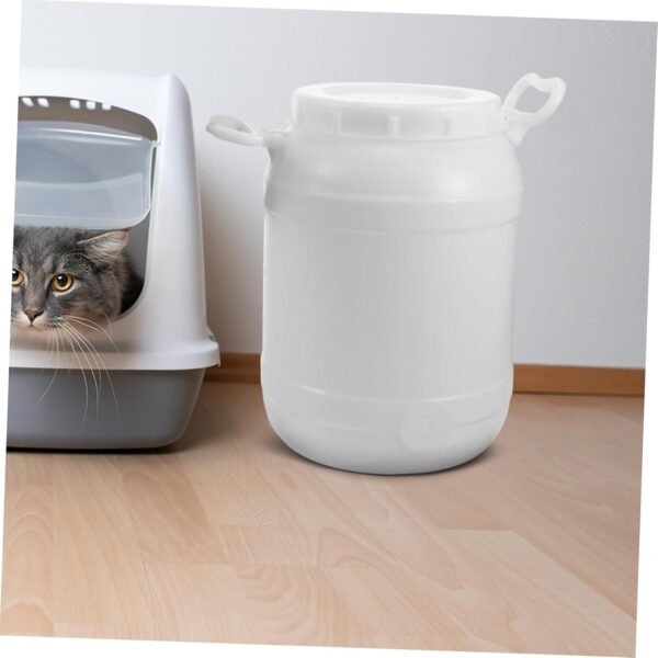 Composting Bin Waste Recycle Compost Bin Kitchen Trash Container Airtight Containers Rubbish Trash Bin Kitchen Garbage Bin Bucket Compost Pail Dog Poop Garbage Can Outdoor Plastic - Image 7
