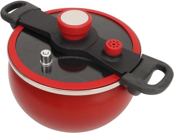 Fine Iron Pressure Cooker, Efficient Fast Cooking, Multifunctional Design, Scientific, 7 Liters Capacity, Suitable for Induction, Gas Stove, Electric Stove, Ceramic Stove