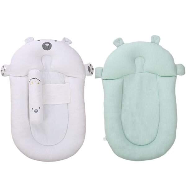Baby Lounger Baby Nest Infant Breathable Two-Sided Cotton Cartoon Sleeping Beds for Newborn Organic Lounger
