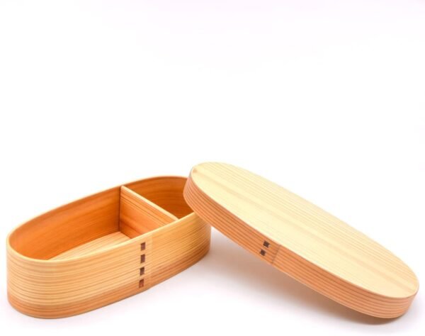 Wakayama Wappa Bento Box Store A-33-273226 Magewappa Bento Box Store, Wood, Cedar Wood, 7.9 x 3.5 inches (20 x 9 cm), Single Tier, Natural - Image 2