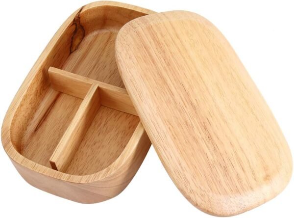 Wood Bento Box, Adult Lunch box Women & Men Lunch Containers Japanese Bento Lunch Box for Working Picnic Outdoor - Image 7