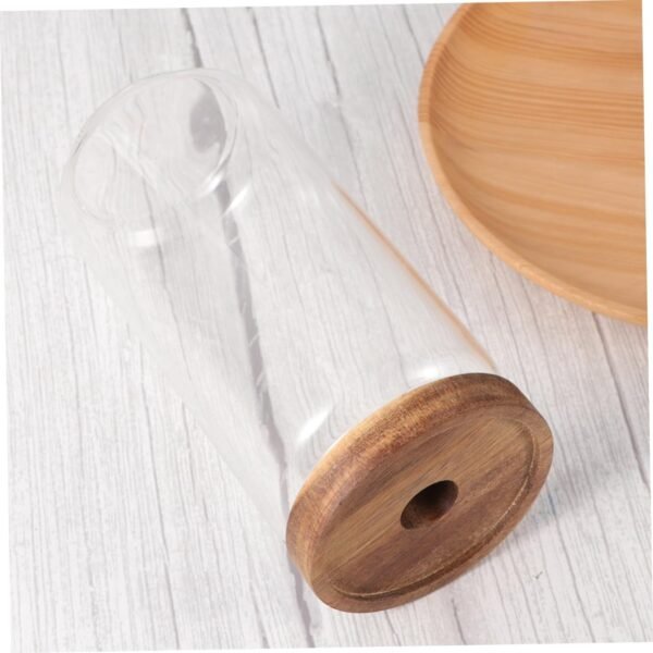 MAGICLULU Candy Jar Cookie Ball Mason Jar Lids Bar Bread Food Storage Containers with Lids Label Airtight Bell Jar Condiment Food Storage Jar Snack Container Mason Jars with Lids - Image 5