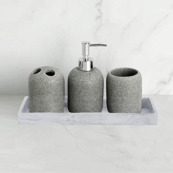 Soap Dispenser Tray, Vanity Tray, Bathroom Tray, Kitchen and Home Decor, Soap Dish Sponge Holder, Kitchen Sink Tray, Perfume Tray - Image 3
