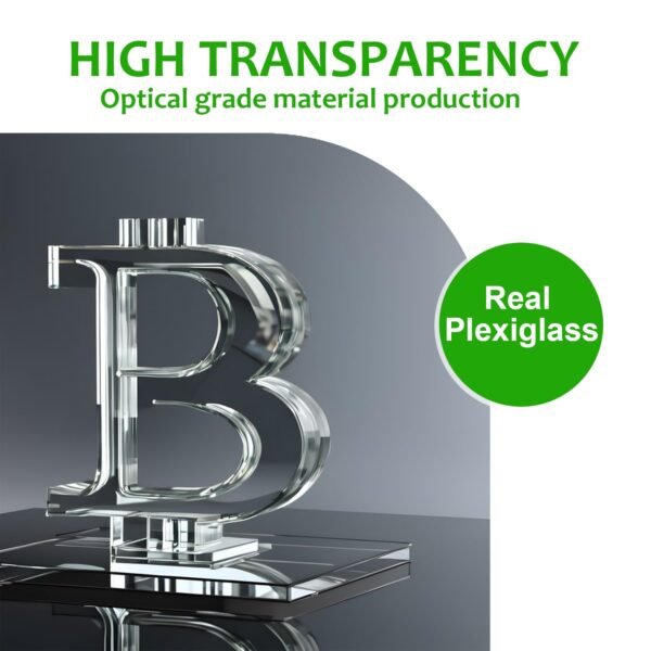 Acrylic/Organic Glass Boards, Not PET Film,5-Pack,8" x 10"1mm Thick Scratch Resistant, for Printing, Photo Frames, DIY Projects… - Image 4