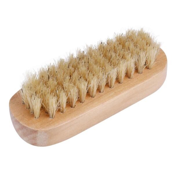 Tbestmax Cleaning Nail Fingernail Brush Wood 2 Side for Manicure Pedicure Women Kids 4 Pack - Image 2