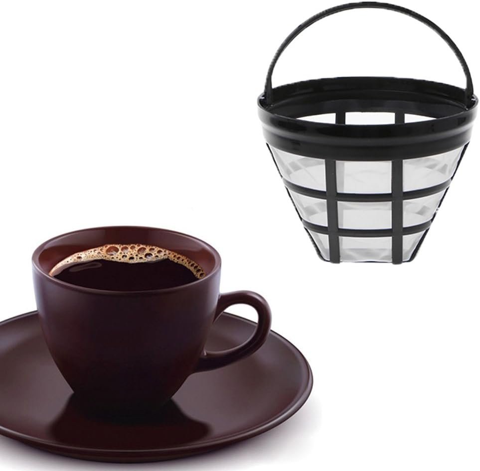 Coffee Filter Refillable Empty Basket With Handle Portable Brewer Tool For Dishwasher Safe Coffee Making - Image 7