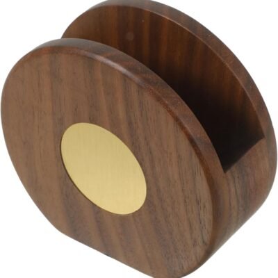 Coffee Filters Paper Container Coffee Filters Holder Machine Filter Paper Rack Wood Titanium Plate