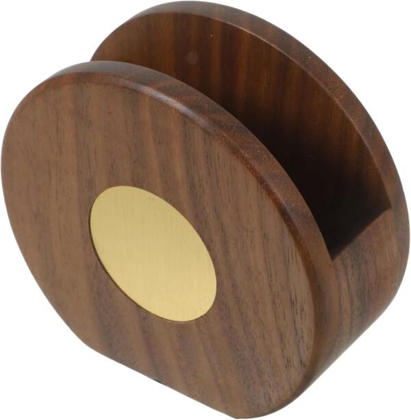 Coffee Filters Paper Container Coffee Filters Holder Machine Filter Paper Rack Wood Titanium Plate