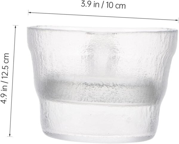 1pc Pickle Jar Kitchen Gadget Clear Honey Container Lids Pickle Canister Pickling Jars Japanese Pickle Container Terrarium Tank Chinese Jar White Glass - Image 3