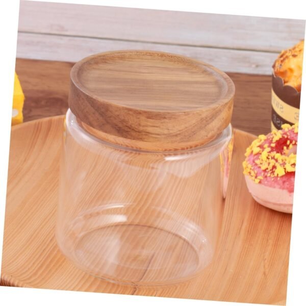 Cabilock 1pc Grain Storage Container Storage Containers with Lids Food Storage Containers Jars with Lids Sugar Container Large Jar Mason Jar Cookie Jar Cute Jar Candy Jar Cookie Tins - Image 9