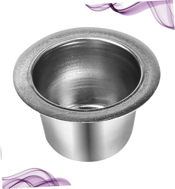 Coffee Filter Cup Coffee Maker Reusable Coffee Capsule Espresso Capsule Stainless Steel Coffee Capsule Silver - Image 2