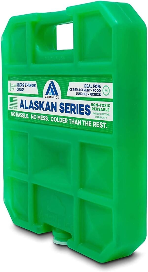 Arctic Ice Alaskan Series Reusable Ice Pack for Coolers, Lunch Boxes, Camping, Fishing, Hunting and More, Freezes at 33.8F (2-Pack) (2.5 LB - Large) - Image 3