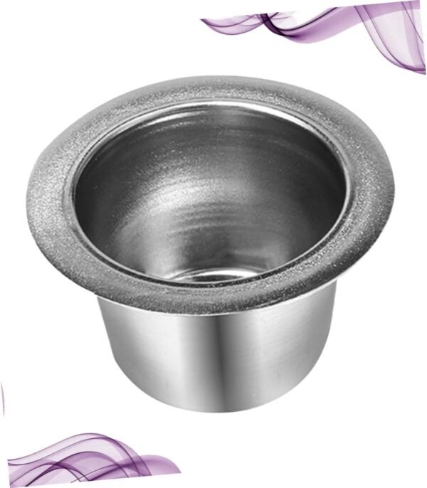 Coffee Maker Coffee Filter Cup Espresso Capsule Stainless Steel Coffee Capsule Reusable Coffee Capsule Silver - Image 2