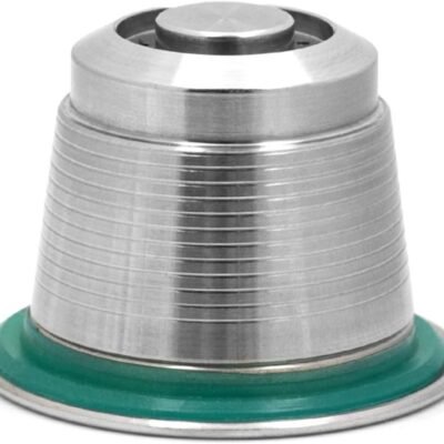 Coffee Filter Cup Stainless Steel Coffee Capsule Reusable Coffee Capsule Coffee Maker Espresso Capsule Silver