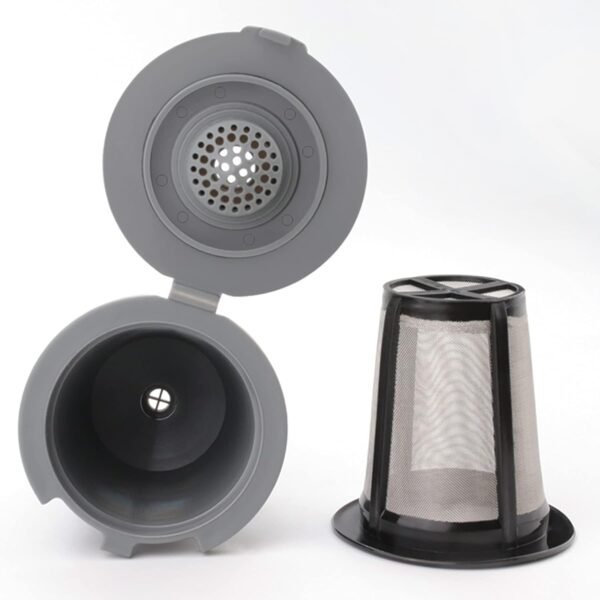 Reusable Filter Cup for Cuisinart, Gray (4 Pack) - Image 4