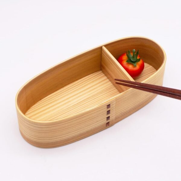 Wakayama Wappa Bento Box Store A-33-273226 Magewappa Bento Box Store, Wood, Cedar Wood, 7.9 x 3.5 inches (20 x 9 cm), Single Tier, Natural - Image 5