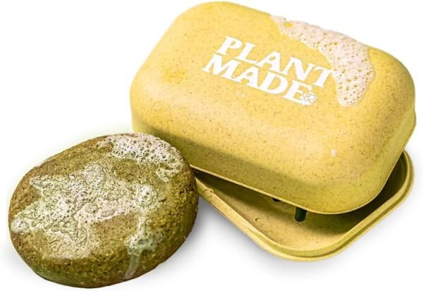Rain Coat, Shampoo Bar Case, Helps Maintain Plantmade Rain, Made from Wheat Straw Bioplastic