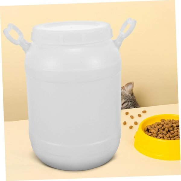 SHOWERORO Compost Pail Bins Can Liners Container Pantry Kimchi Bucket Compost Bin Garbage Bin Trash Bin Kitchen Recycle Lid Kitchen Composting Bin Automatic Bin Outdoor Rubbish Waste Plastic - Image 3
