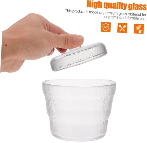 1pc Pickle Jar Kitchen Gadget Clear Honey Container Lids Pickle Canister Pickling Jars Japanese Pickle Container Terrarium Tank Chinese Jar White Glass - Image 9