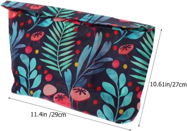 SHOWERORO Reusable Beeswax Food Washable Cotton Produce for Food Storage Beeswax Wrap Container for Fruits Vegetables and Snacks Reusable Beeswax Storage Solution - Image 3