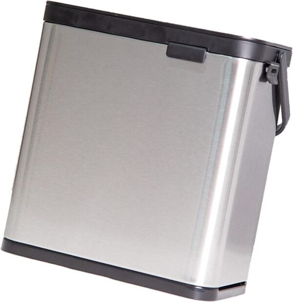 Modern Kitchens Compost Bin Wall Mounted Stainless Steel Garbage Container for Modern Kitchens Organization - Image 8