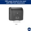 Tork Paper Towel Roll Natural H86, Universal, for Mini Dispensers, 6 Rolls x 550 ft, 8631060 - Image 3