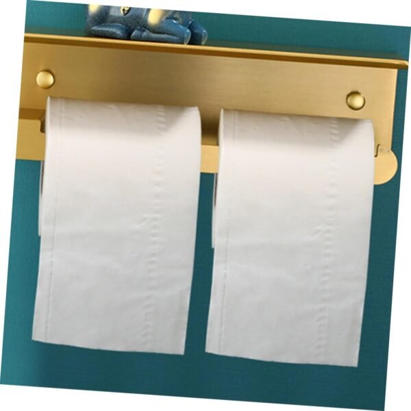 Unomor Golden Paper Towel Holders Cell Phone Paper Towel Holder Gold Paper Towel Holder - Image 4