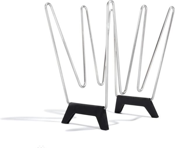 (re)zip Reusable Bag Drying Rack and Organizer | Includes 2 Reusable Leakproof Flat Lunch Bags | Wide Prongs for Drying, Vertical Storage for Easy Access | Disassembles for Effortless Storage - Image 9