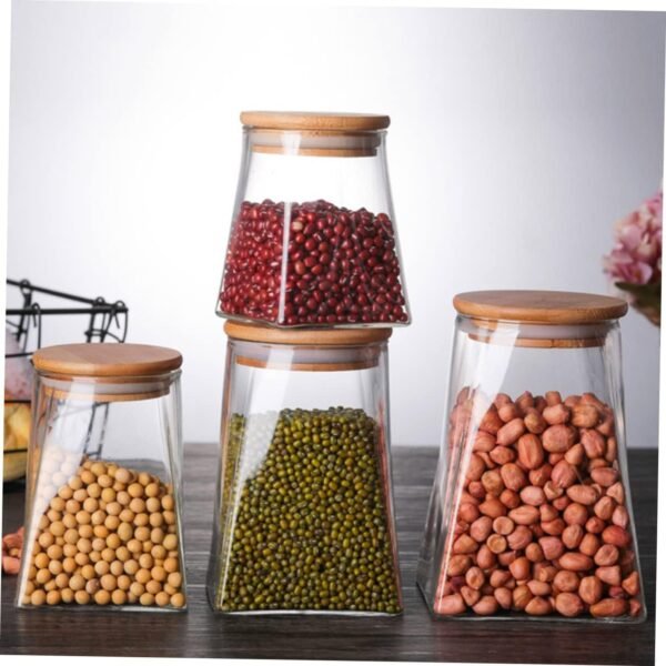 Sealed Storage Can Sealing Clear Container Turtle Tank Stackable Sealed Storage Tank Clear Bins Proofing Storage Bins Collapsible Storage Bin Pantry Storage Containers Lid - Image 3