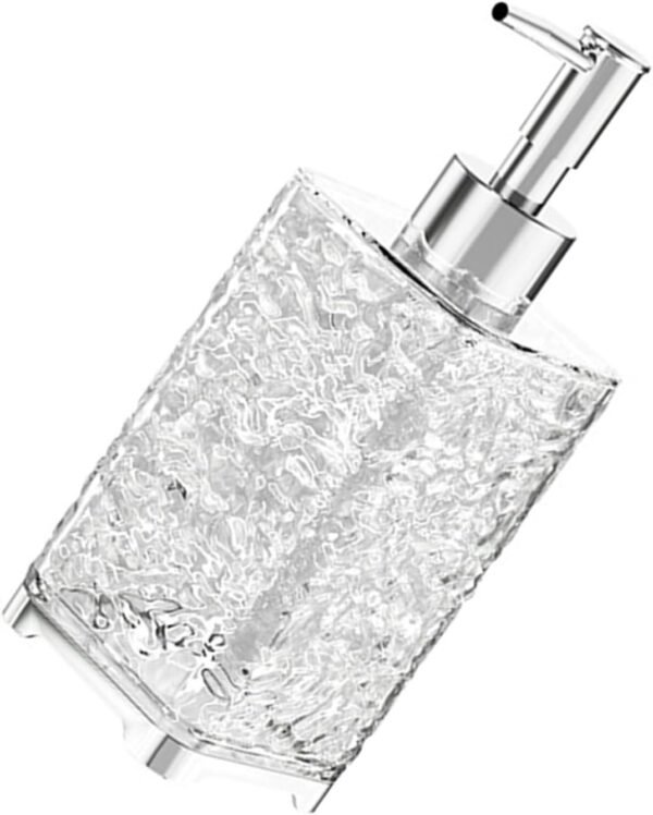 Glass Soap Dispenser Foam Soap Dispenser With Glass Refillable Hand Soap Dispenser Worktop Soap Dispenser - Image 4