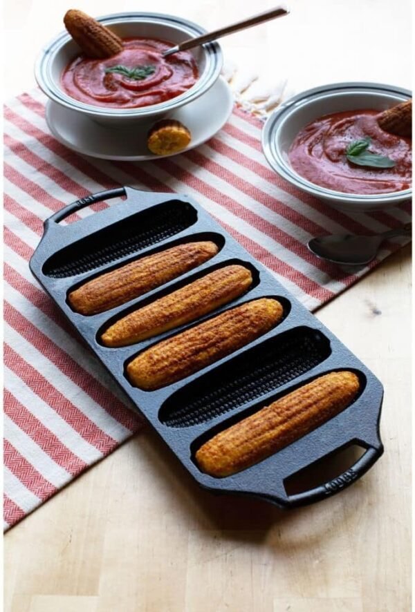 Lodge Cast Iron Cornstick Pan - Image 10