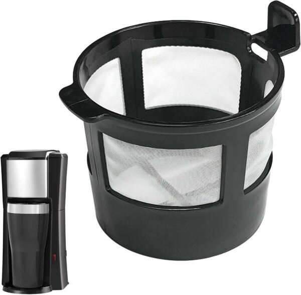 1 Pack Reusable Coffee Filter Compatible with BLACK+DECKER CM618 Single Serve Coffee Maker