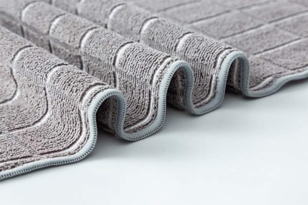 Microfiber Dish Towels - Soft, Super Absorbent and Lint Free Kitchen Towels - 8 Pack (Lattice Designed Gray Colors) - 26 x 18 Inch - Image 9