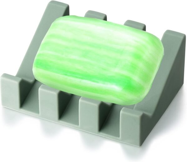 Soap Dish, Bar Soap Holder for Shower for Bathroom, Kitchen, Bathtub, Easy to Clean, Keep Soap Dry, Extend Soap Life - Image 2