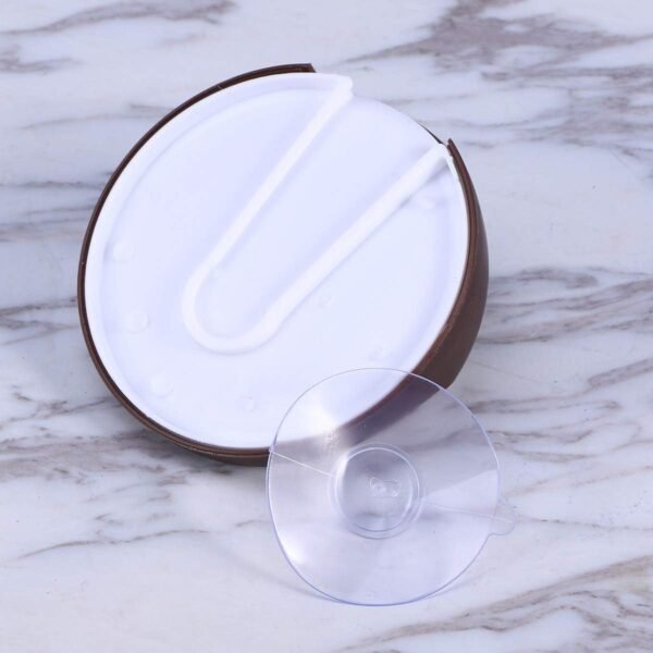 Bar Soap Holder Soap Dish Shower Soap Holder Tote Bag Organizer Insert Apothecary Jars with Lids Sucker Balloon - Image 2